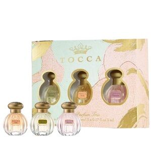 🆕 Tocca Gold-3 piece Mini Perfume Collection